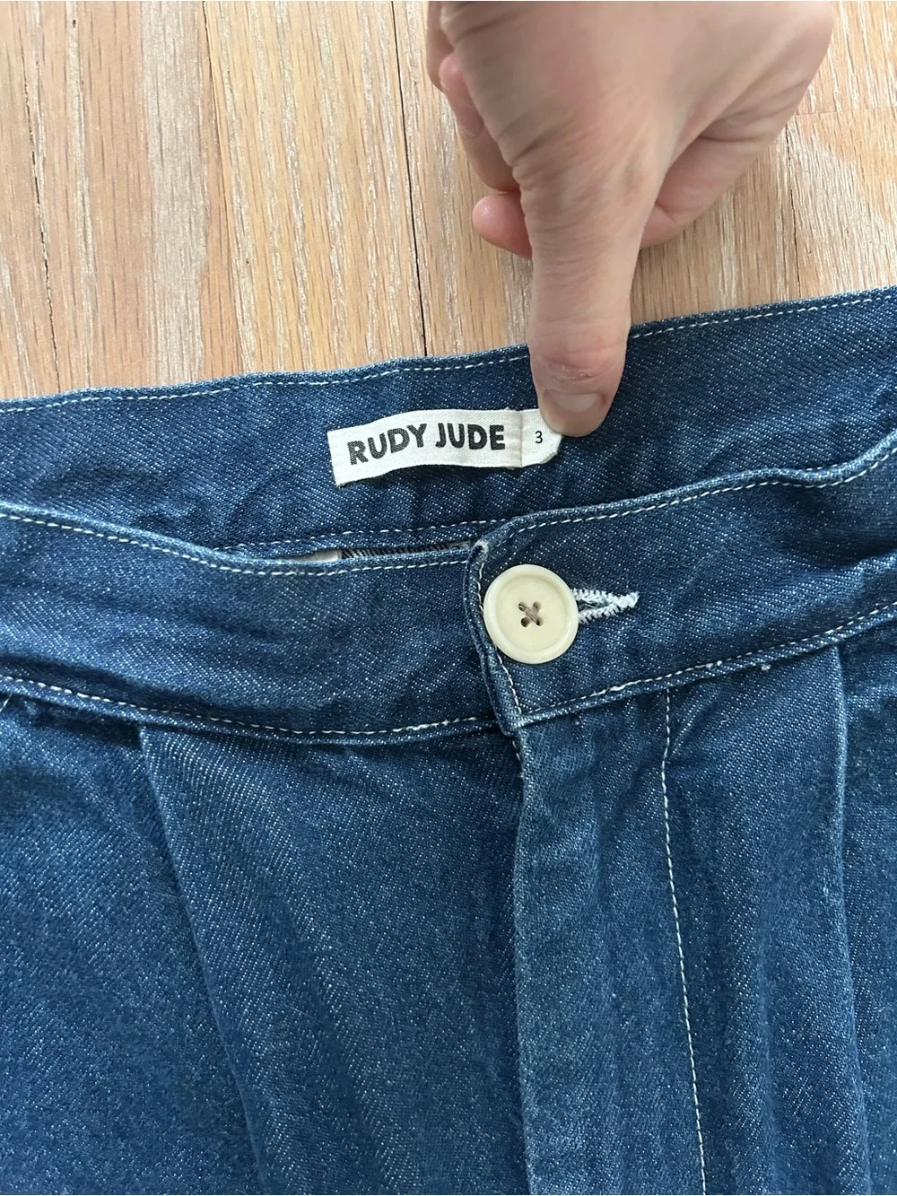Rudy Jude Indigo Trousers - Picture 6 of 6